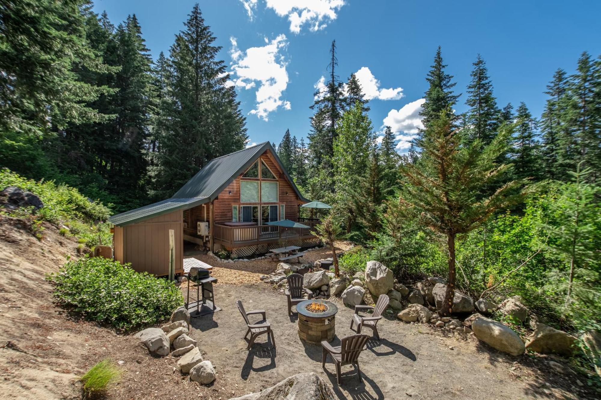 Raven Haven Lodge By Nw Comfy Cabins Leavenworth Ngoại thất bức ảnh